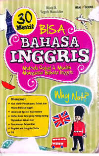 Image of 30 Menit Bisa Bahasa Inggris; Metode Cepat & Mudah Menguasai Bahasa Inggris