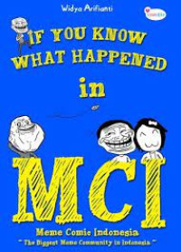 Image of If You Know What Happened in MCI