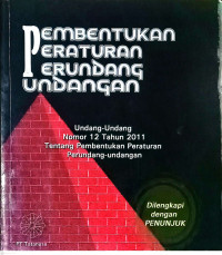 Image of Pembentukan peraturan perundang undangan