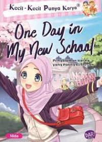 Image of One Day in My New School