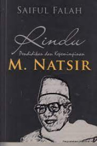 Image of Rindu Pendidikan dan Kepemimpinan M. Natsir